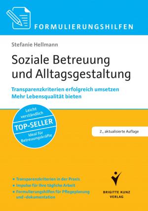 Cover of the book Formulierungshilfen Soziale Betreuung und Alltagsgestaltung by Ruth van der Vight-Klußmann