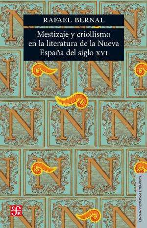 Cover of the book Mestizaje y criollismo en la literatura de la Nueva España del siglo XVI by Agustín Basave Fernández del Valle