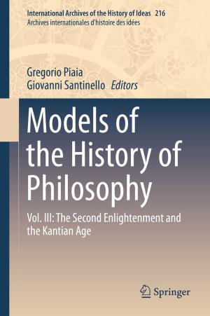 Cover of the book Models of the History of Philosophy by J. Baron