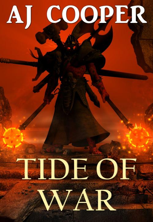 Cover of the book Tide of War by AJ Cooper, Realms of Varda