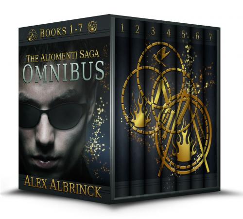 Cover of the book The Aliomenti Saga Omnibus (Books 1-7) by Alex Albrinck, Fabinarium Publications LLC