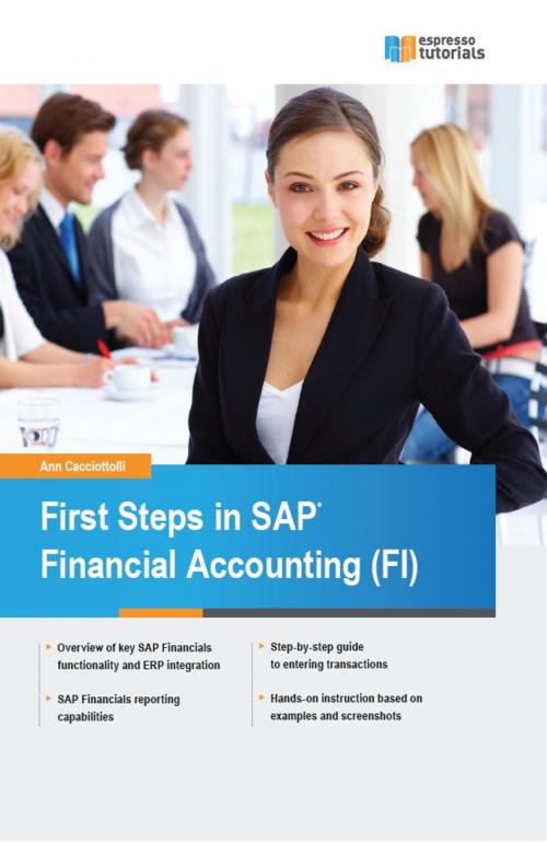 Cover of the book First Steps in SAP Financial Accounting (FI) by Ann Cacciottolli (, Espresso Tutorials GmbH