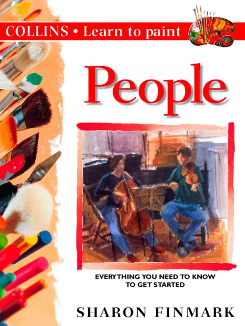 Cover of the book People (Collins Learn to Paint) by Sharon Finmark, HarperCollins Publishers
