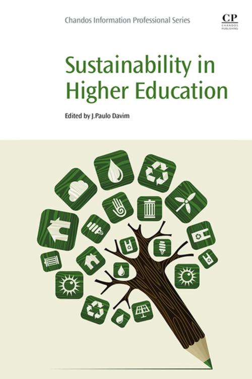 Cover of the book Sustainability in Higher Education by , Elsevier Science