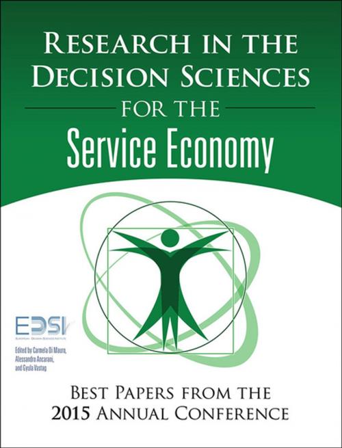 Cover of the book Research in the Decision Sciences for the Service Economy by European Decision Sciences Institute, Carmela DiMauro, Alessandro Ancarani, Gyula Vastag, Pearson Education
