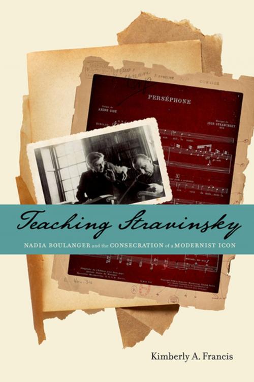Cover of the book Teaching Stravinsky by Kimberly A. Francis, Oxford University Press