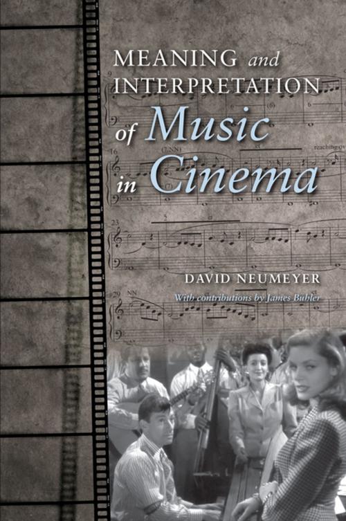 Cover of the book Meaning and Interpretation of Music in Cinema by David Neumeyer, Indiana University Press