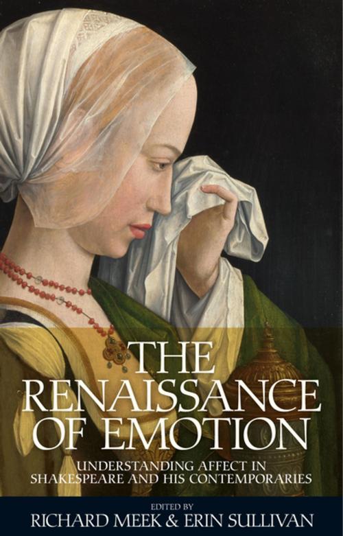 Cover of the book The Renaissance of emotion by , Manchester University Press