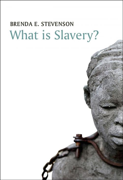 Cover of the book What is Slavery? by Brenda E. Stevenson, Wiley