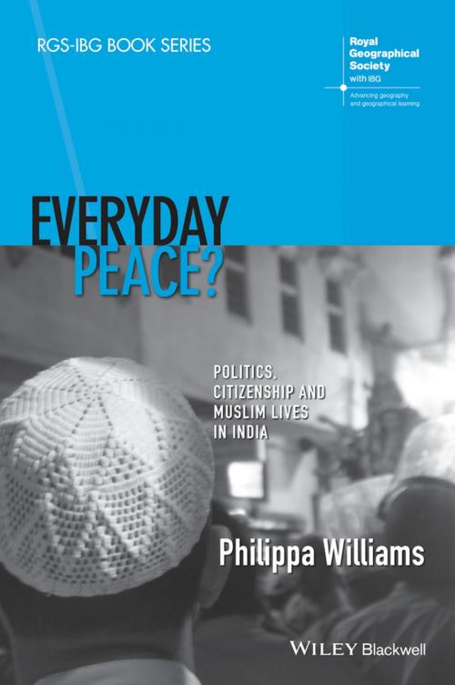 Cover of the book Everyday Peace? by Philippa Williams, Wiley