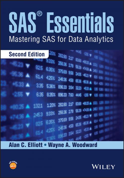 Cover of the book SAS Essentials by Alan C. Elliott, Wayne A. Woodward, Wiley