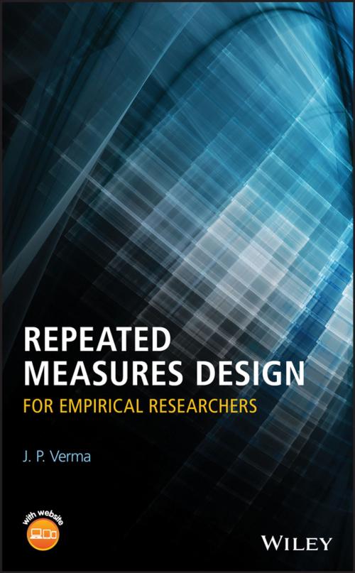 Cover of the book Repeated Measures Design for Empirical Researchers by J. P. Verma, Wiley