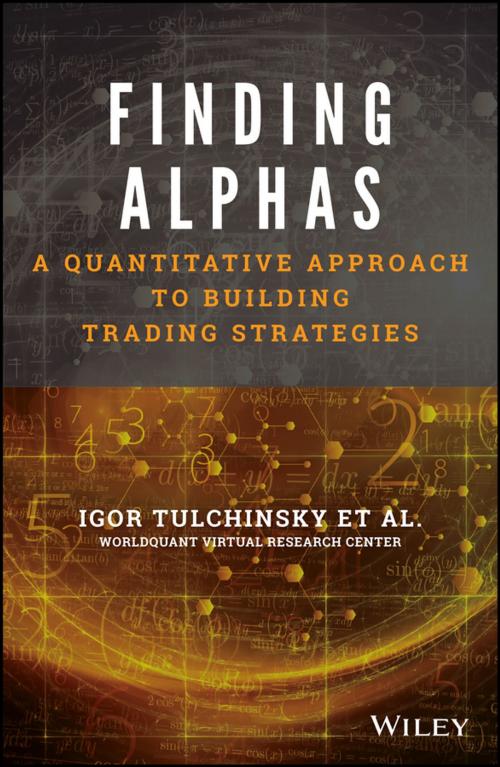 Cover of the book Finding Alphas by Igor Tulchinsky, Wiley