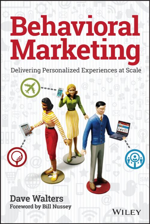 Cover of the book Behavioral Marketing by Dave Walters, Wiley