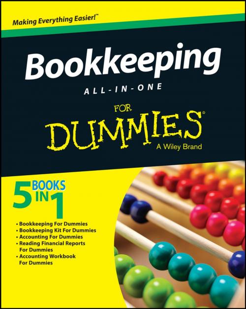 Cover of the book Bookkeeping All-In-One For Dummies by Consumer Dummies, Wiley