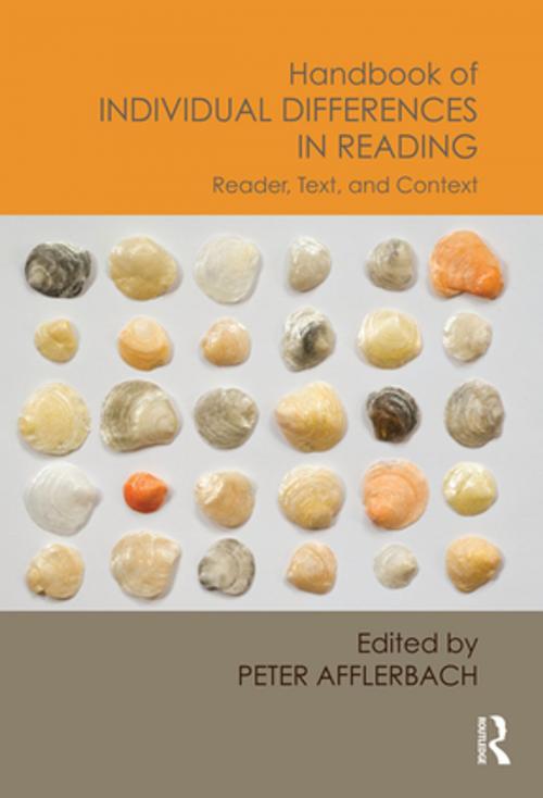 Cover of the book Handbook of Individual Differences in Reading by , Taylor and Francis