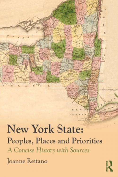 Cover of the book New York State: Peoples, Places, and Priorities by Joanne Reitano, Taylor and Francis