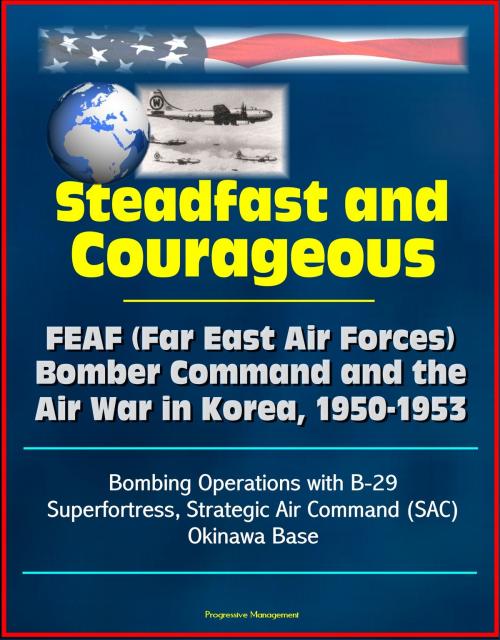 Cover of the book Steadfast and Courageous: FEAF (Far East Air Forces) Bomber Command and the Air War in Korea, 1950-1953 - Bombing Operations with B-29 Superfortress, Strategic Air Command (SAC), Okinawa Base by Progressive Management, Progressive Management