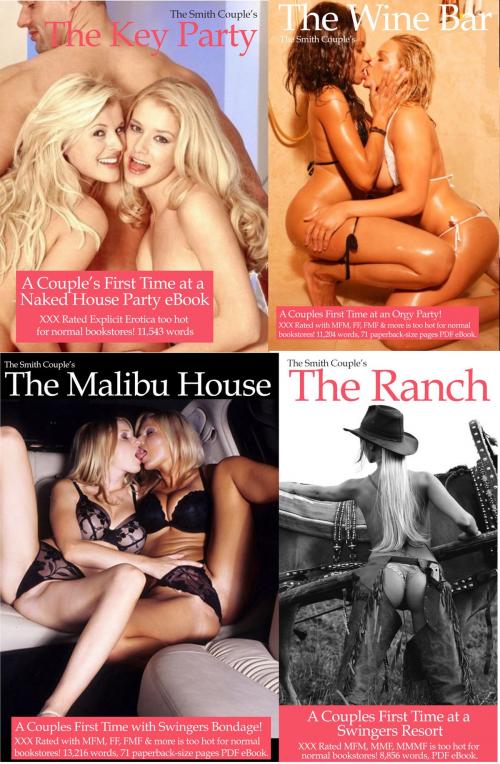 Cover of the book Four-Book Erotica Combo Orgy Set The Smith Couple's Explicit Stories by The Smith Couple, The Smith Couple