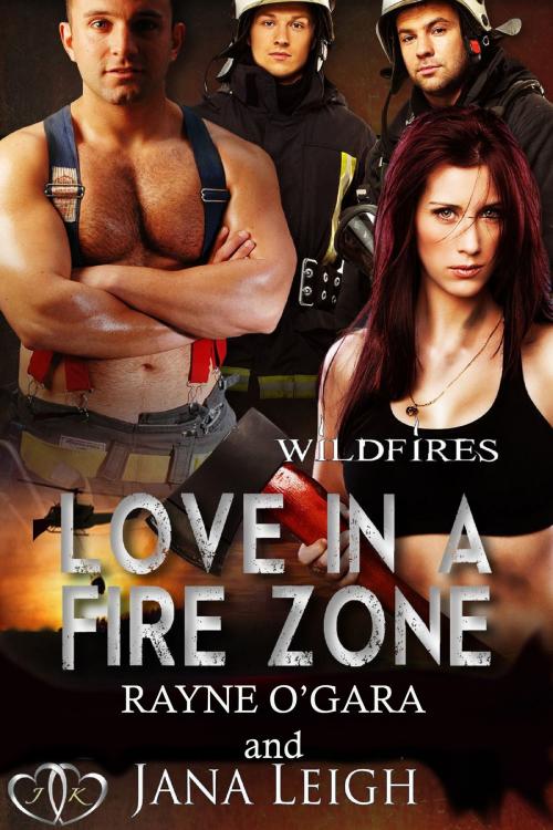 Cover of the book Love in a Fire Zone by Jana Leigh, Rayne O'Gara, JK Publishing, Inc.