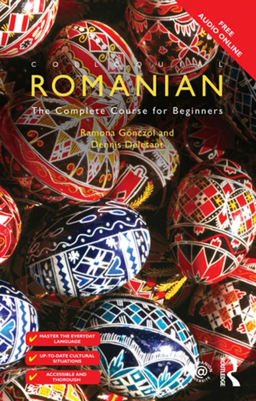 Cover of the book Colloquial Romanian by Ramona Gönczöl, Dennis Deletant, Taylor and Francis