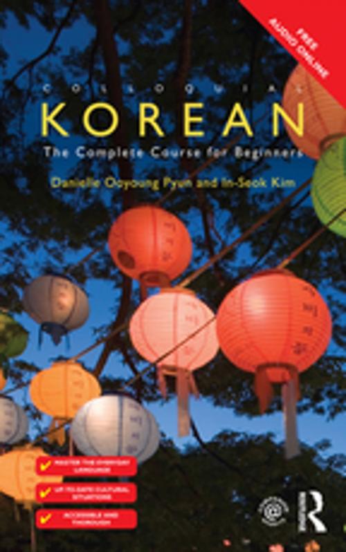 Cover of the book Colloquial Korean by Danielle Ooyoung Pyun, Inseok Kim, Taylor and Francis