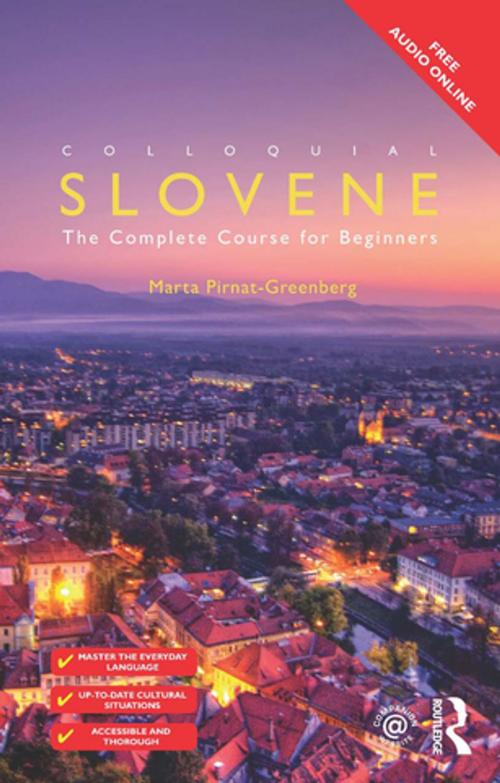 Cover of the book Colloquial Slovene by Marta Pirnat-Greenberg, Taylor and Francis