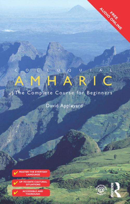 Cover of the book Colloquial Amharic by David Appleyard, Taylor and Francis