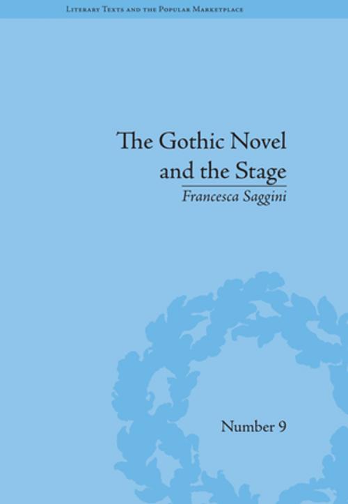 Cover of the book The Gothic Novel and the Stage by Francesca Saggini, Taylor and Francis