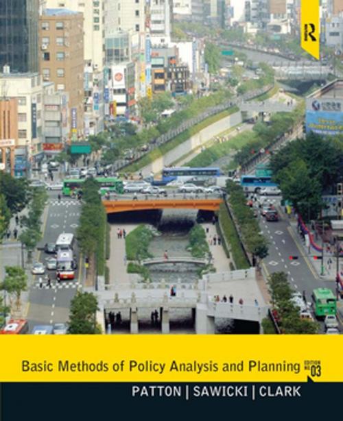 Cover of the book Basic Methods of Policy Analysis and Planning -- Pearson eText by Carl Patton, David Sawicki, Jennifer Clark, Taylor and Francis