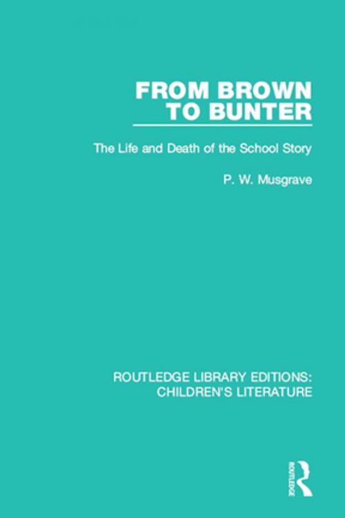Cover of the book From Brown to Bunter by P. W. Musgrave, Taylor and Francis