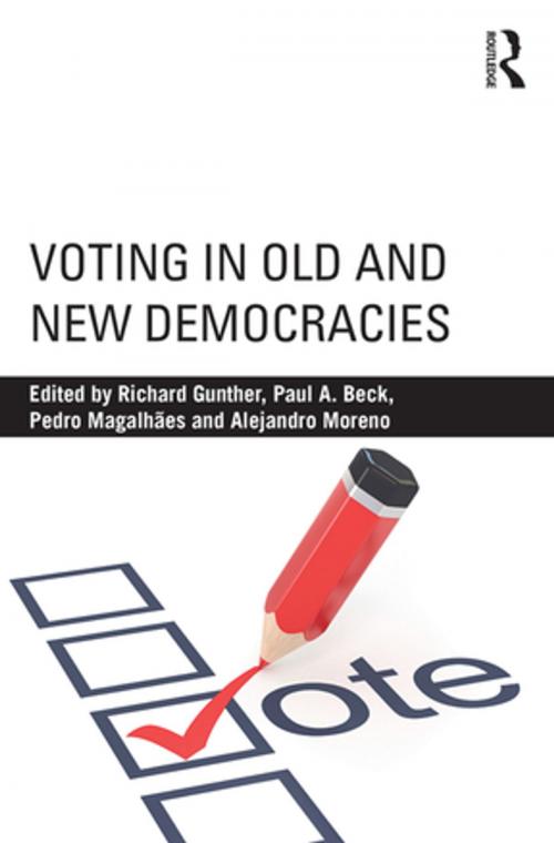 Cover of the book Voting in Old and New Democracies by , Taylor and Francis