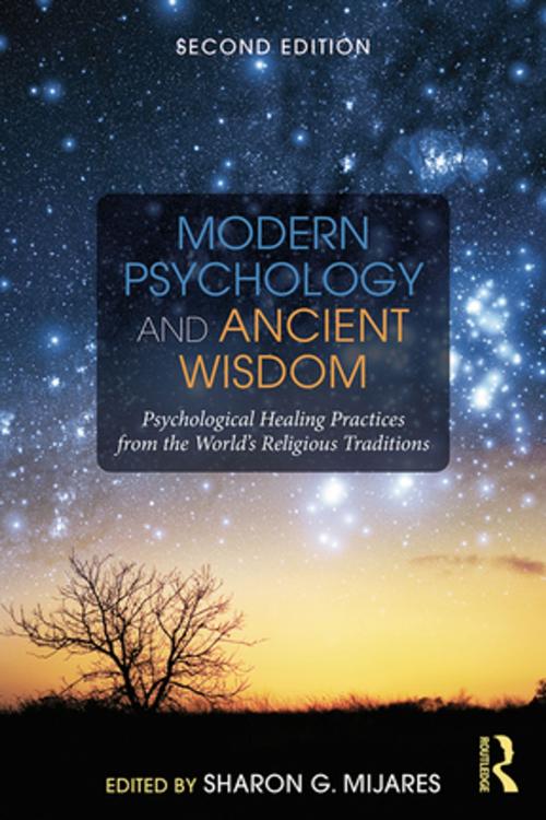 Cover of the book Modern Psychology and Ancient Wisdom by Sharon G. Mijares, Taylor and Francis