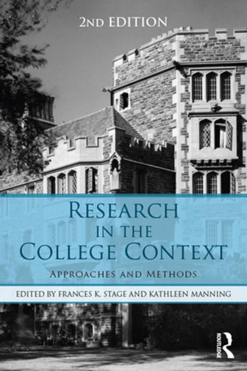 Cover of the book Research in the College Context by , Taylor and Francis