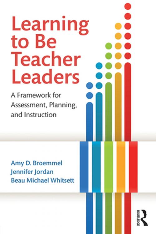 Cover of the book Learning to Be Teacher Leaders by Amy D. Broemmel, Jennifer Jordan, Beau Michael Whitsett, Taylor and Francis