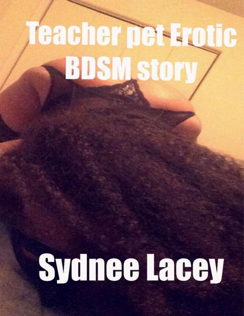 Cover of the book Teacher’s Pet Erotic Bdsm Story by Sydnee Lacey, Lulu.com
