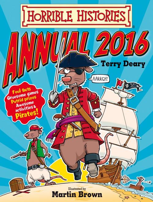Cover of the book Horrible Histories Annual 2016 by Terry Deary, Scholastic UK