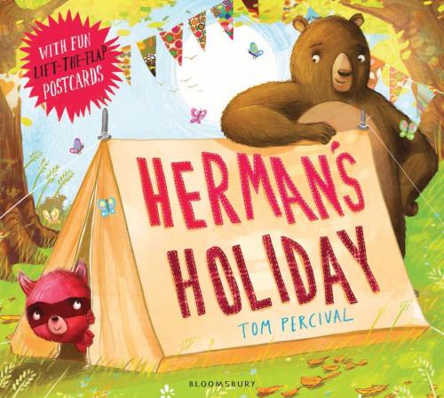 Cover of the book Herman's Holiday by Tom Percival, Bloomsbury Publishing