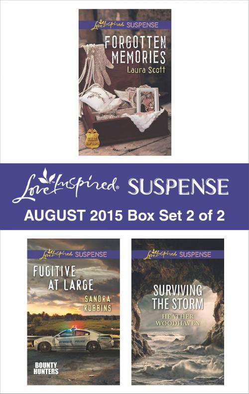 Cover of the book Love Inspired Suspense August 2015 - Box Set 2 of 2 by Laura Scott, Sandra Robbins, Heather Woodhaven, Harlequin
