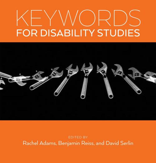 Cover of the book Keywords for Disability Studies by , NYU Press
