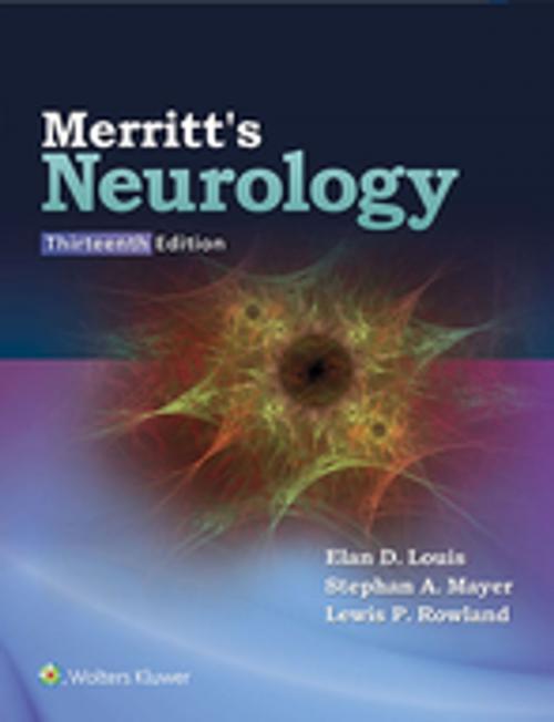 Cover of the book Merritt's Neurology by Elan D. Louis, Stephan A. Mayer, Lewis P. Rowland, Wolters Kluwer Health
