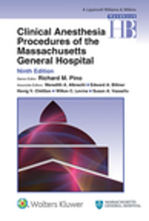 Cover of the book Clinical Anesthesia Procedures of the Massachusetts General Hospital by Richard M. Pino, Wolters Kluwer Health