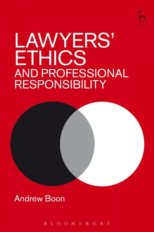 Cover of the book Lawyers’ Ethics and Professional Responsibility by Professor Andrew Boon, Bloomsbury Publishing