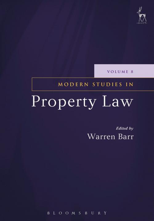 Cover of the book Modern Studies in Property Law - Volume 8 by , Bloomsbury Publishing