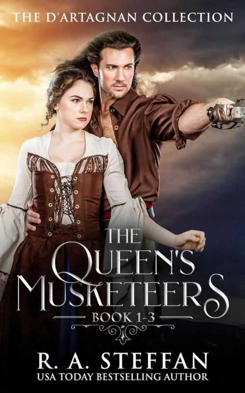 Cover of the book The Queen's Musketeers: The d'Artganan Collection Books 1-3 by R. A. Steffan, OtherLove Publishing, LLC