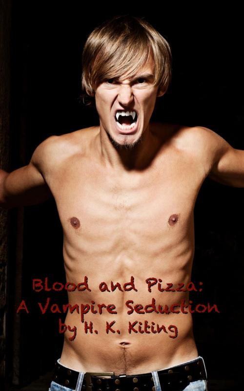 Cover of the book Blood and Pizza: A Vampire Seduction by H. K. Kiting, sexyfic.com
