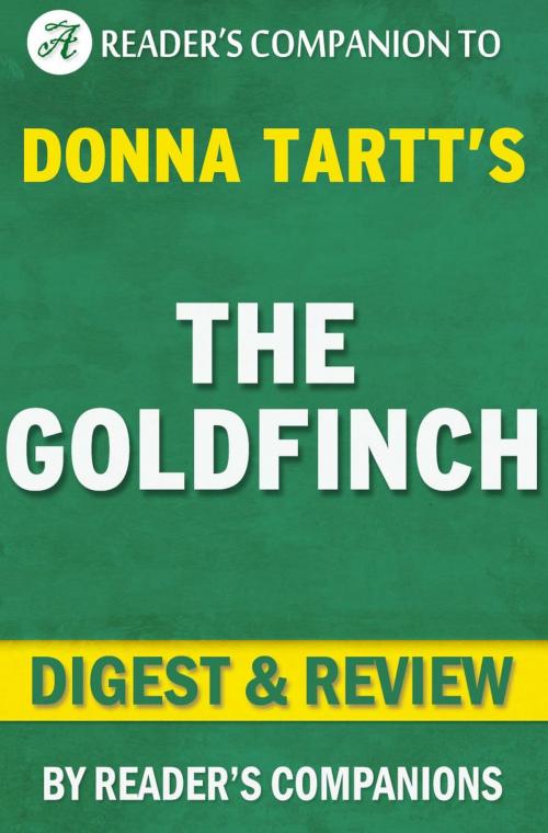 Cover of the book The Goldfinch by Donna Tartt | Digest & Review by Reader's Companions, Reader's Companion