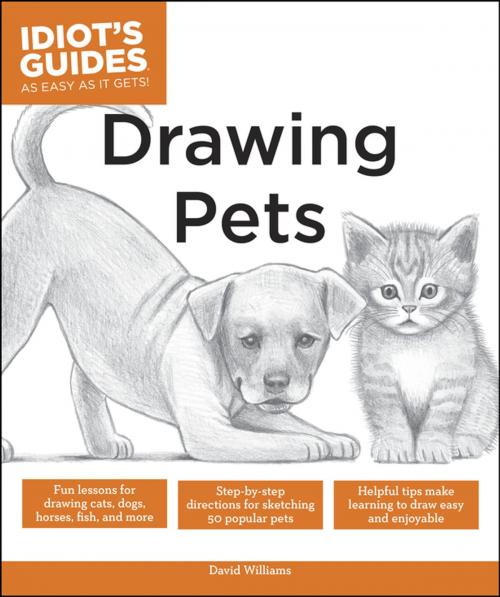 Cover of the book Drawing Pets by David Williams, DK Publishing