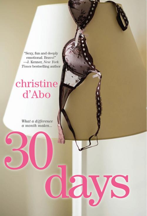 Cover of the book 30 Days by Christine d'Abo, Kensington Books