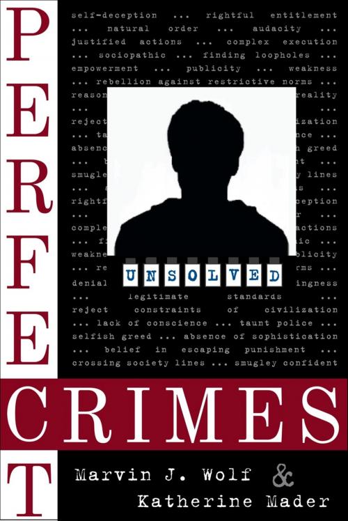 Cover of the book Perfect Crimes by Marvin J. Wolf, Katherine Mader, Antenna Books